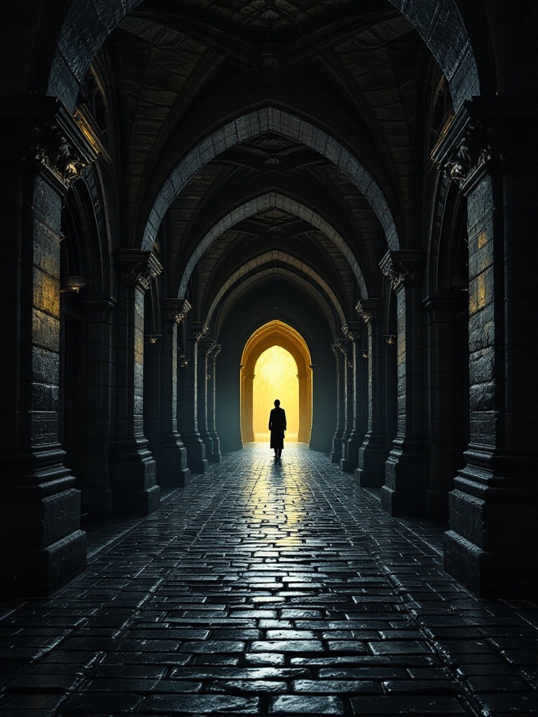Dark academia art