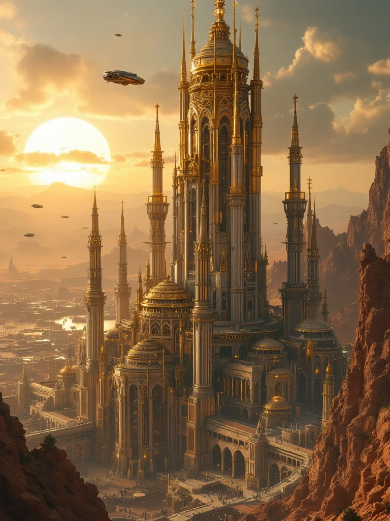 Sci-fi epic art